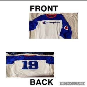 Champion long sleeve jersey